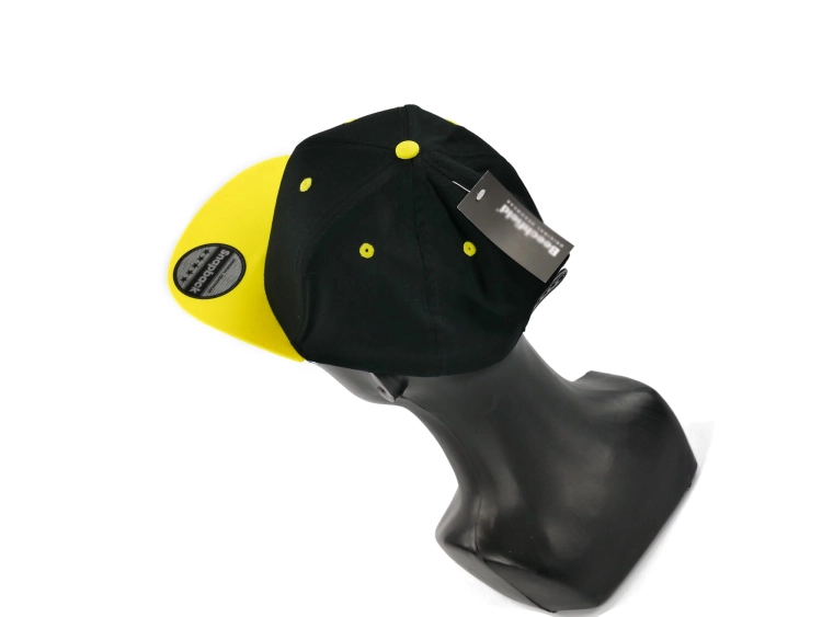 CZAPKA FULLCAP  SNAPBACK YELLOW BLACK CZAPKA Z DASZKIEM CZARNO ŻÓŁTA 3.JPG