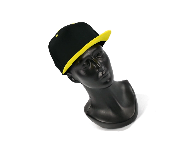 CZAPKA FULLCAP  SNAPBACK YELLOW BLACK CZAPKA Z DASZKIEM CZARNO ŻÓŁTA 5.JPG