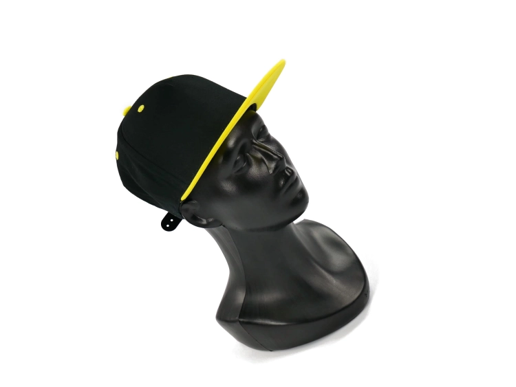 CZAPKA FULLCAP  SNAPBACK YELLOW BLACK CZAPKA Z DASZKIEM CZARNO ŻÓŁTA 6.JPG
