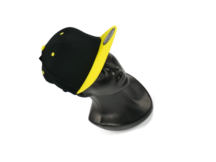 CZAPKA FULLCAP  SNAPBACK YELLOW BLACK CZAPKA Z DASZKIEM CZARNO ŻÓŁTA 7.JPG