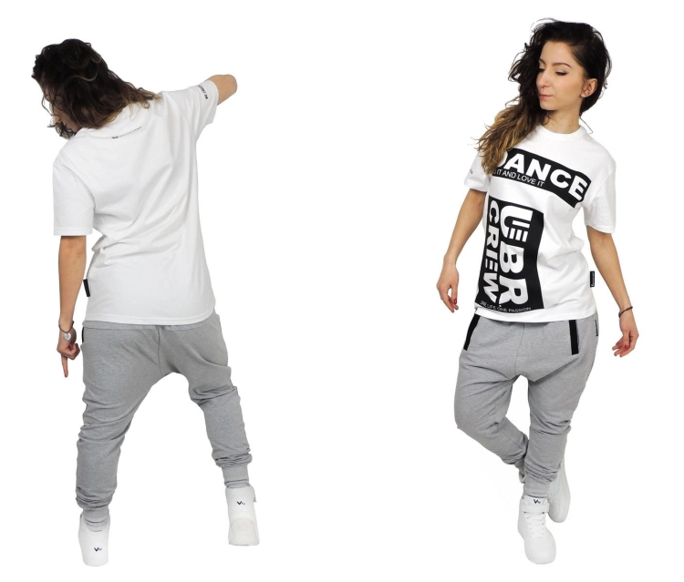 strretwear-t-shirt-bialy-odziez-do-tanca-dla-dziecka