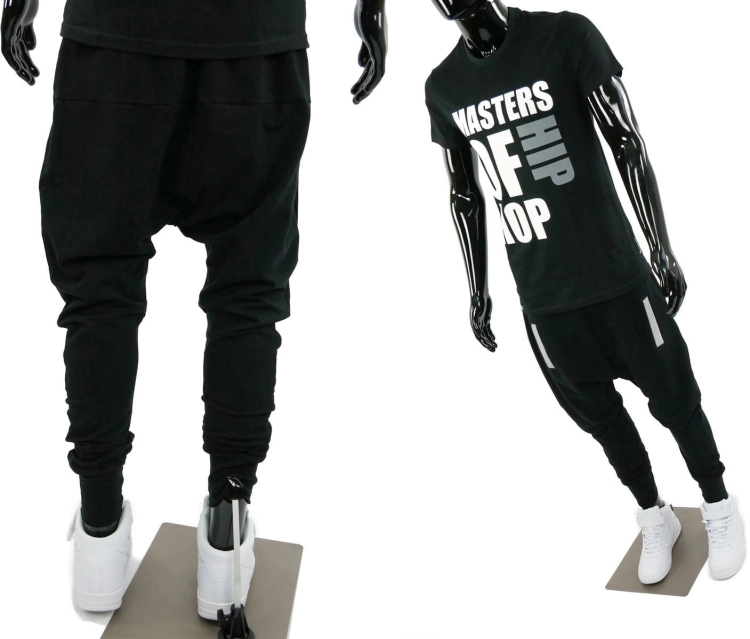 dresy-meskie-czarne-baggy-streetwear