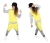 dziewczece-ubrania-na-hiphop-dres-zolty