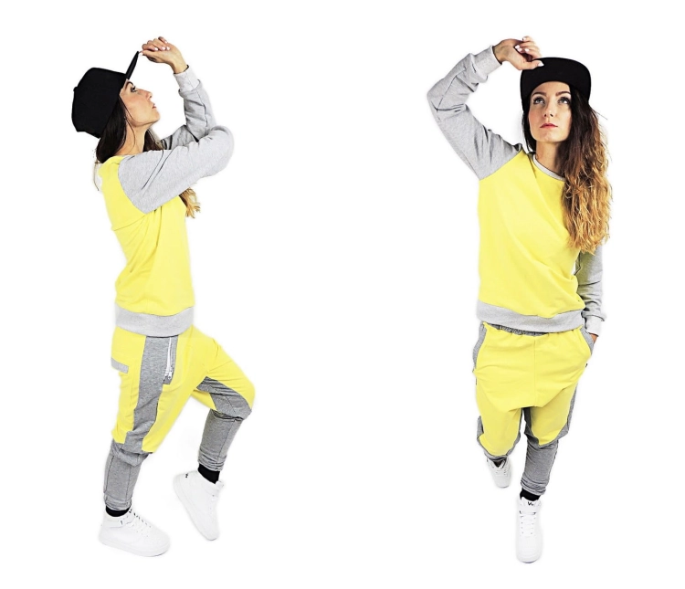 spodnie-dresowe-zolte-dla-dziewczyn-baggy