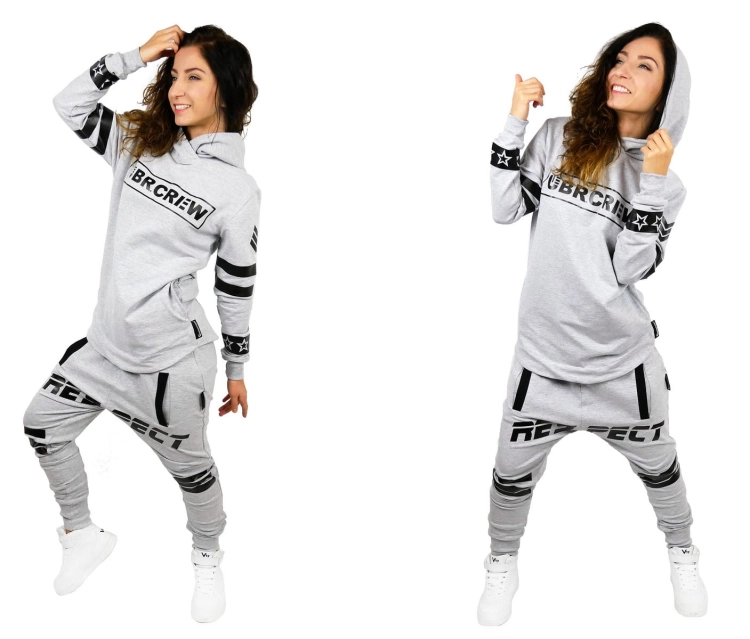 spodnie-dresowe-dla-dziecka-stroj-hip-hop-szary-komplet-na-taniec