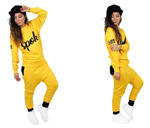 zolte-ubrania-na-taniec-hip-hop-bluza-zolta