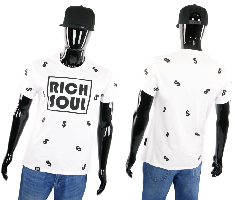 t-shirt-bialy-z-napisami-slimfit