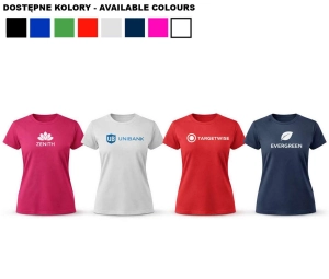 T-SHIRT DAMSKI PREMIUM 170 DO PERSONALIZACJI 