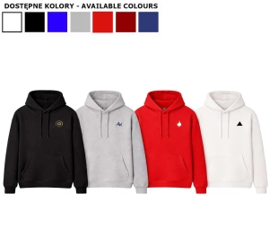  BLUZA MĘSKA Z KAPTUREM PREMIUM 320G DO PERSONALIZACJI 