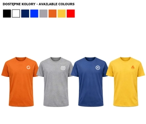  T-SHIRT MĘSKI 145G DO PERSONALIZACJI